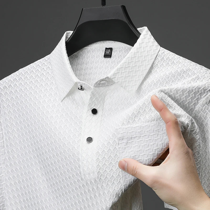 Men's Performance Polo Shirt-MODAUTLET