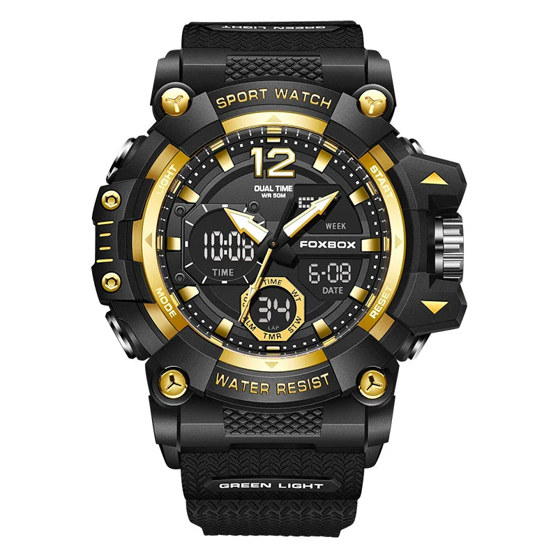 Durable Tactical Sport Watch for Outdoor Adventures