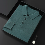 Men's Wool Polo Shirt