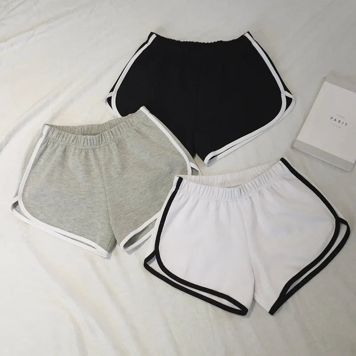 Women's Loose Fit Elastic Shorts, Quick Dry Summer Running & Fitness