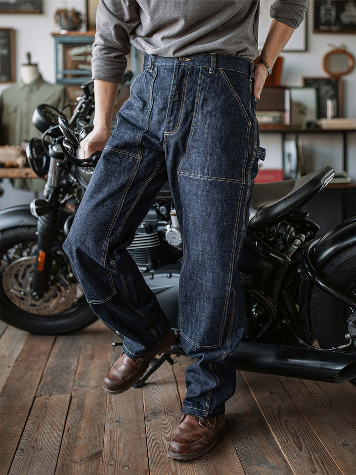 Men's Selvedge Denim Carpenter Pants