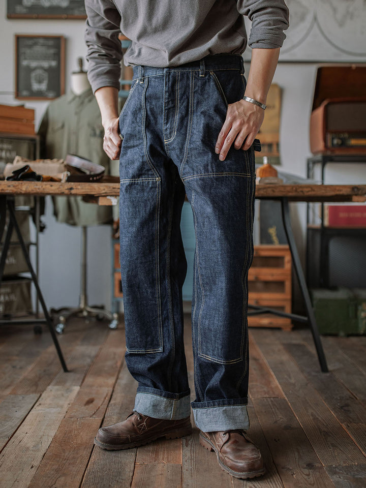 Men's Selvedge Denim Carpenter Pants