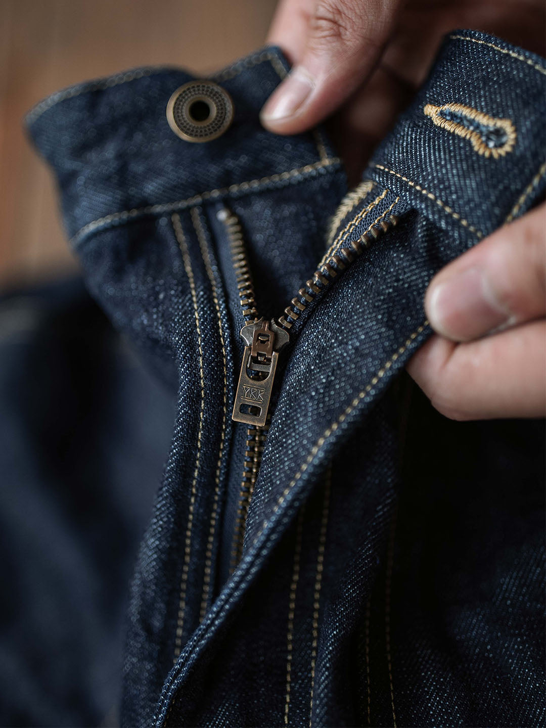 Men's Selvedge Denim Carpenter Pants