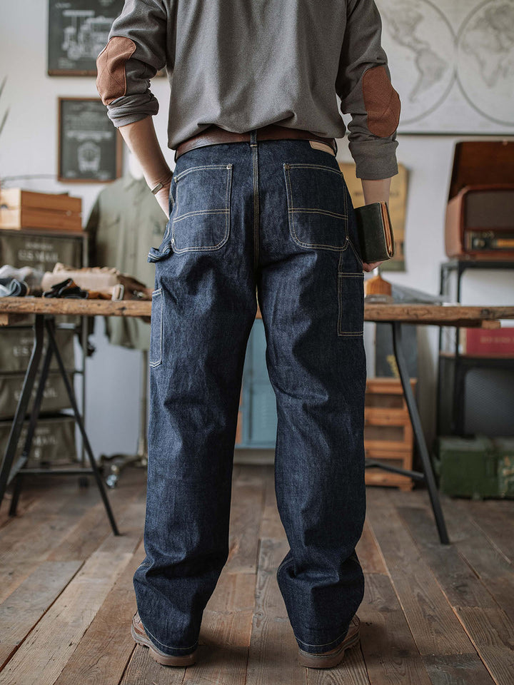 Men's Selvedge Denim Carpenter Pants