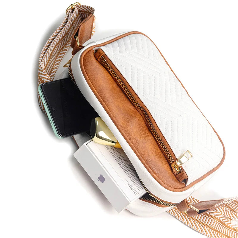 Women's Elegant Leather Shoulder Bag