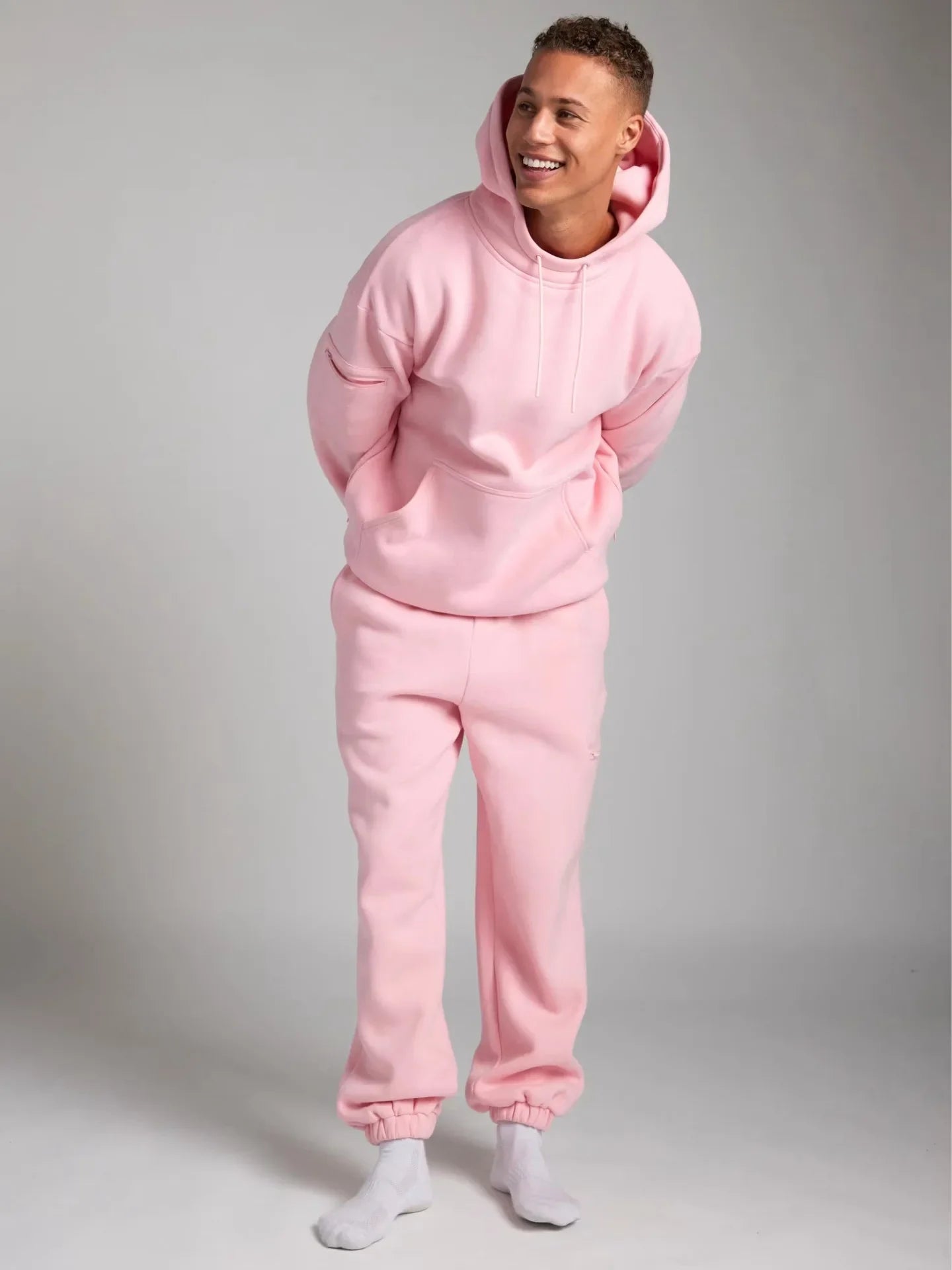 Unisex Comfy Tracksuit Set Pink