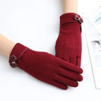 Elegant Suede Gloves for Stylish Comfort