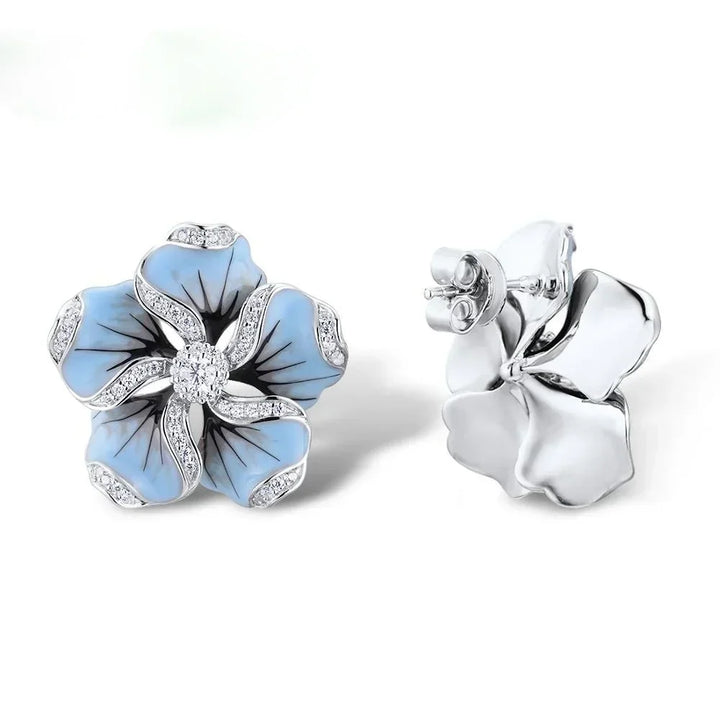 Blooming Floral Earrings - Elegant Statement Jewelry-MODAUTLET