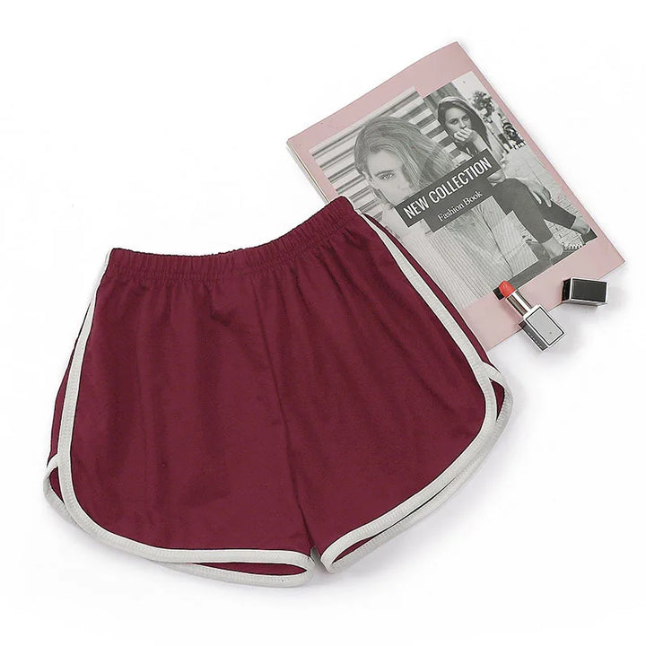 Women's Loose Fit Elastic Shorts, Quick Dry Summer Running & Fitness