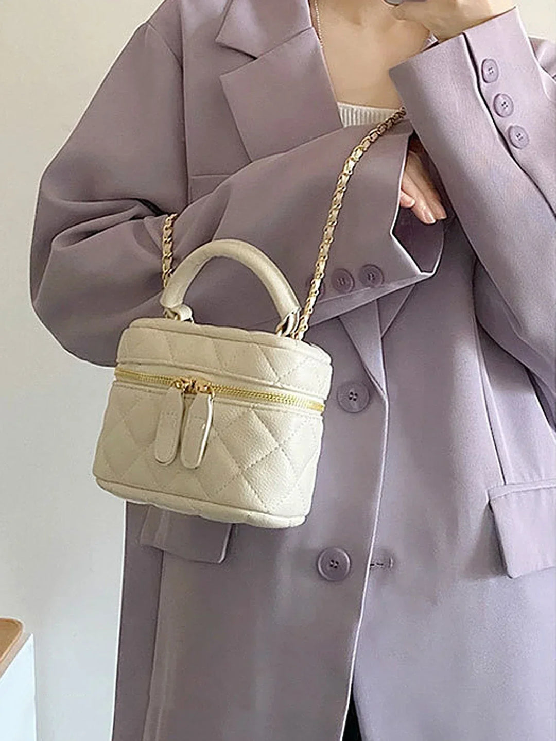 Octavia | Mini Quilted Handbag-MODAUTLET