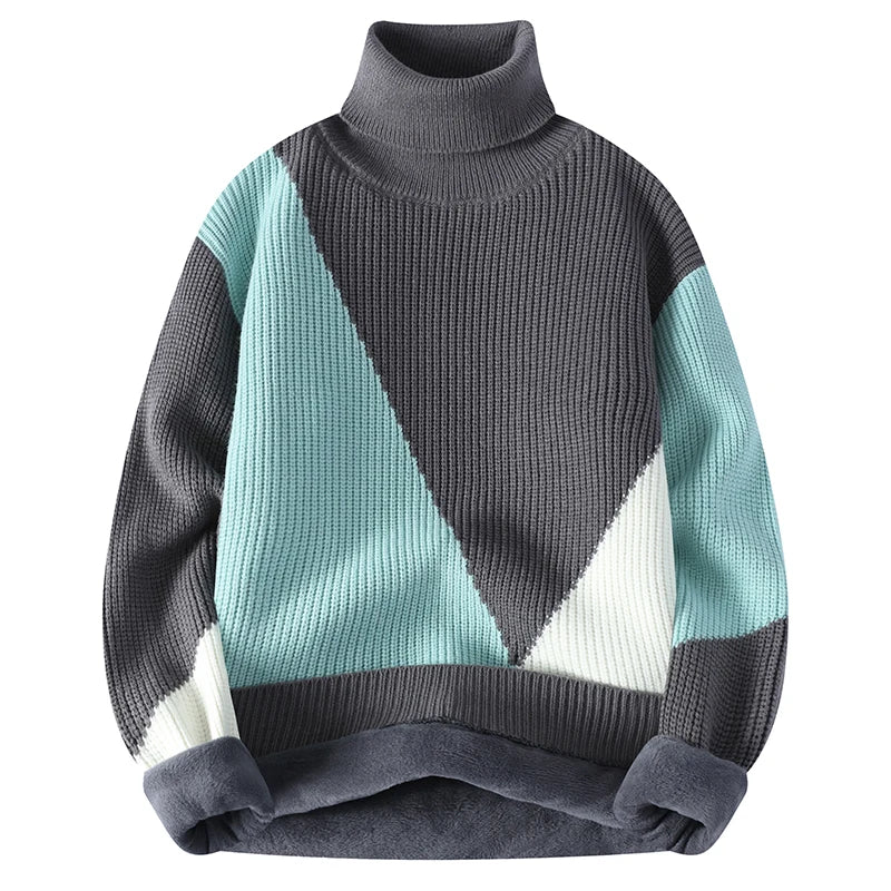 Men's Geo Knit Pullover