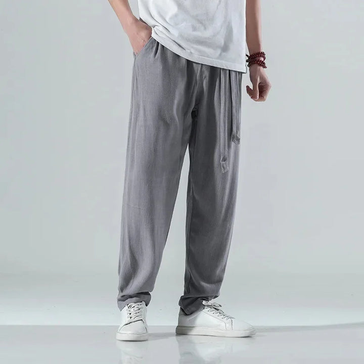 Men's Linen Drift Pants-MODAUTLET