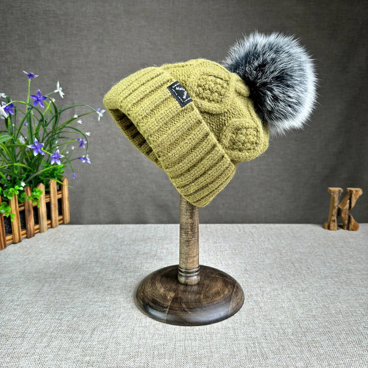 Cozy Wool Knit Beanie for Winter-MODAUTLET
