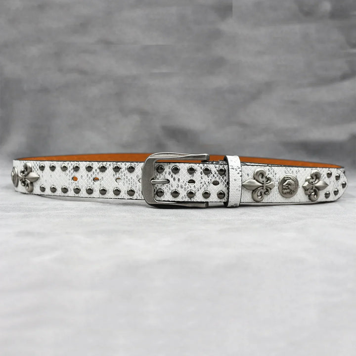 Studded Fashion Belt for Stylish Looks-MODAUTLET