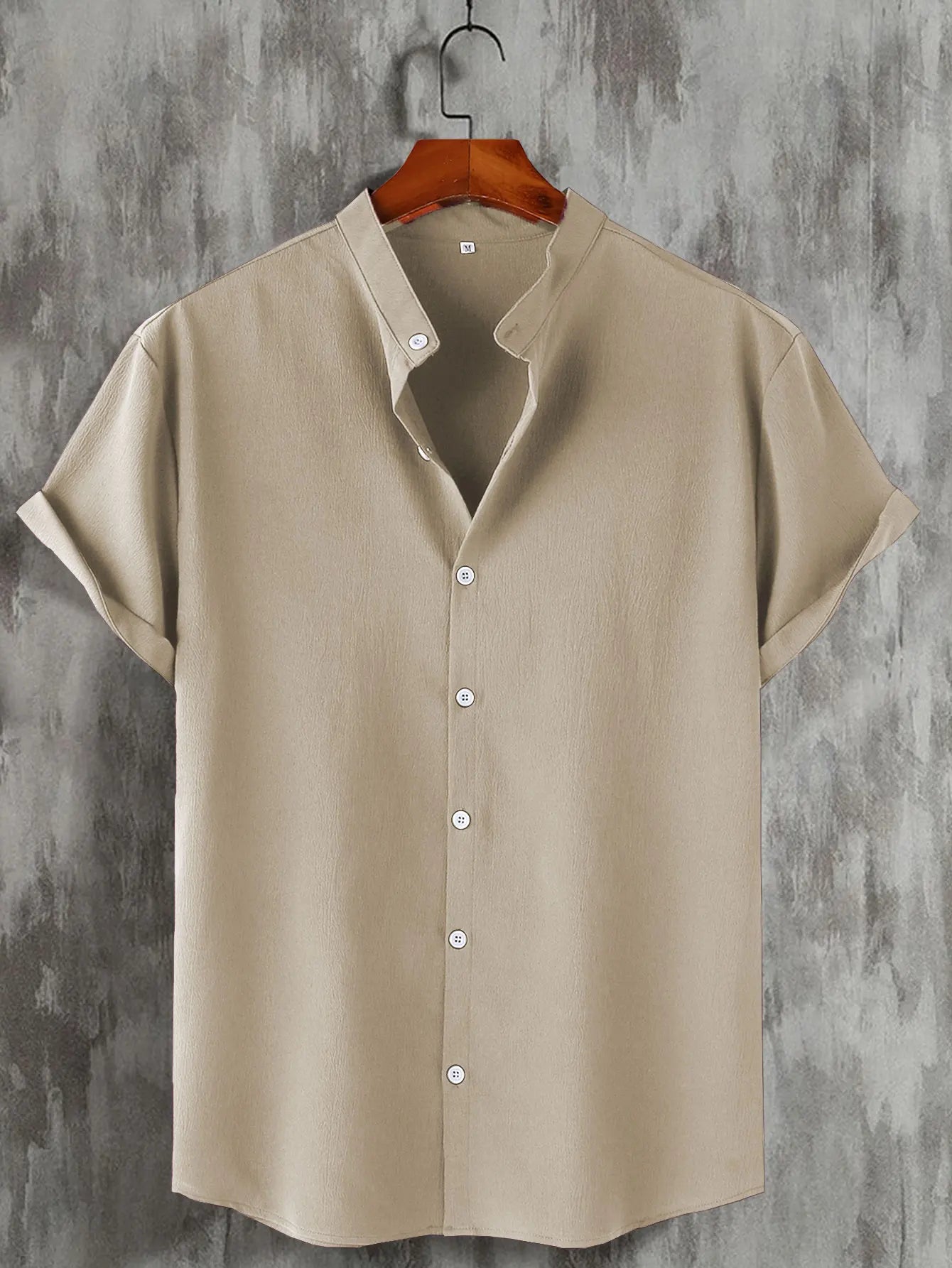 Owen | Casual Beach Shirt Khaki