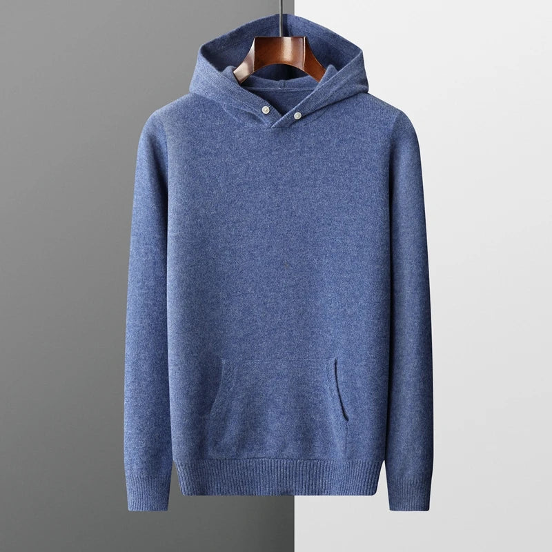 Men's Alpaca Merino Wool Hoodie