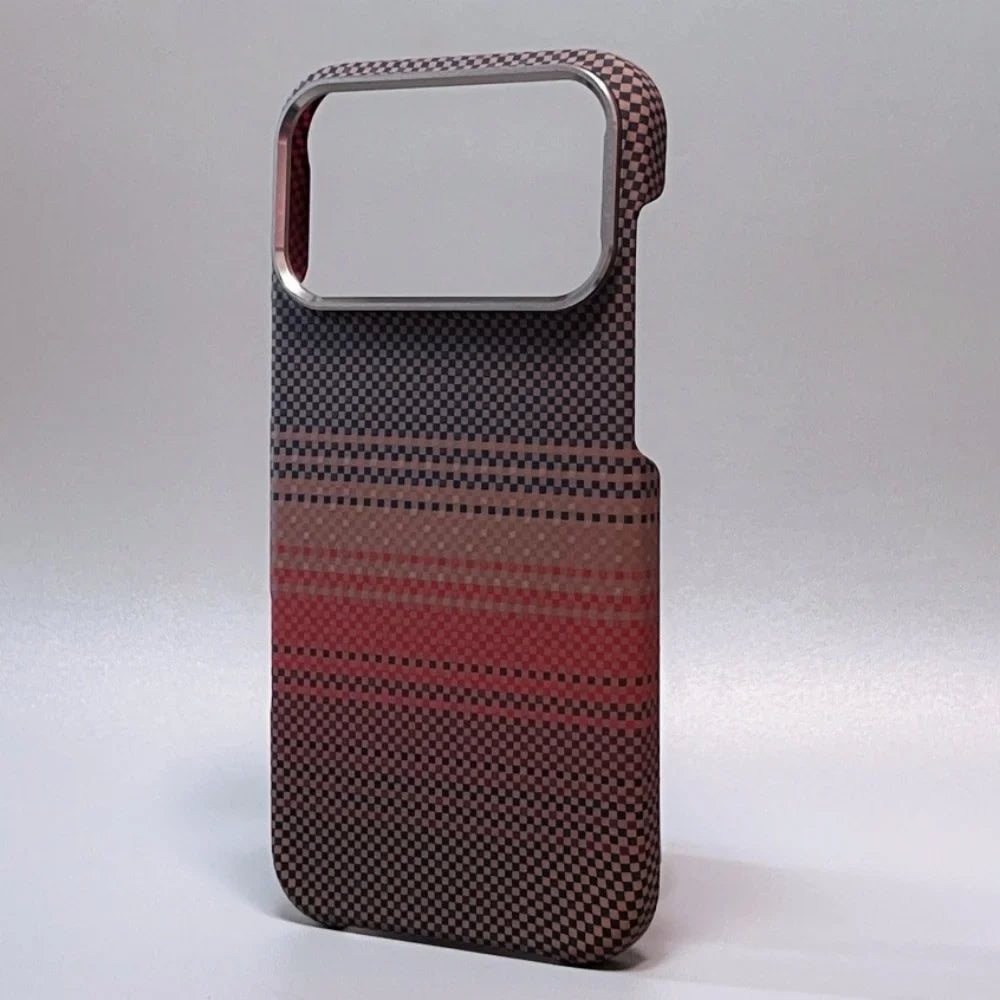 Carbon Fiber Protective Case for Enhanced Durability Sonic Red