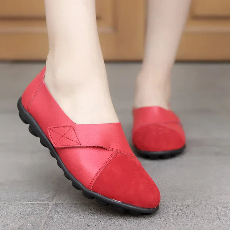 Women's Premium Leather Orthopedic Loafers - Comfy & Supportive-MODAUTLET