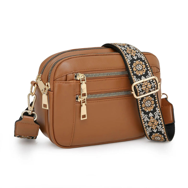 Women's Elegant Leather Shoulder Bag-MODAUTLET