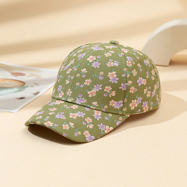 Floral Sun Hat-MODAUTLET