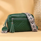 Women's Elegant Leather Shoulder Bag