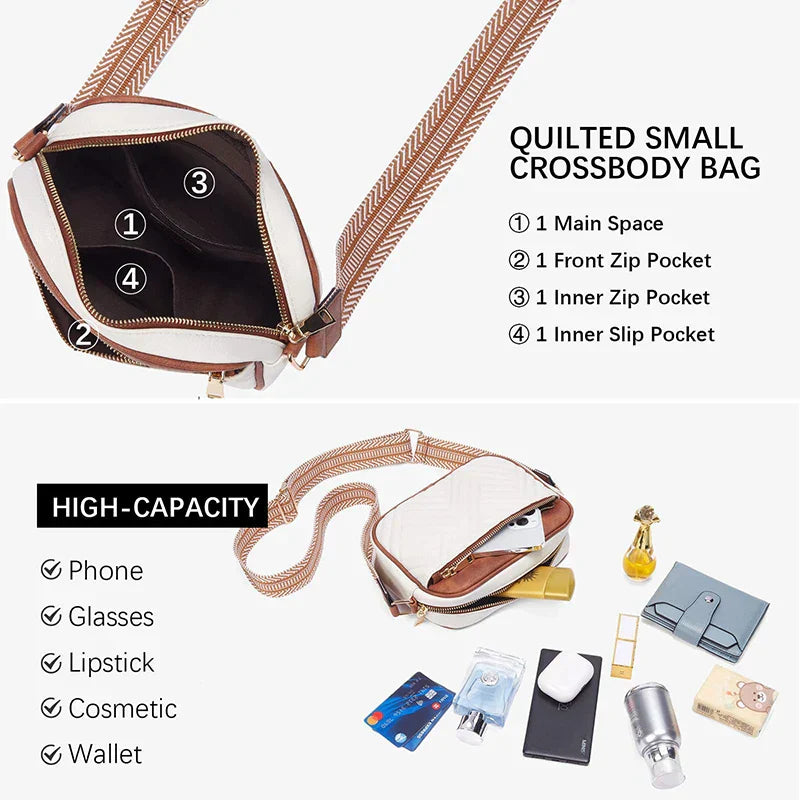 Women's Elegant Leather Shoulder Bag-MODAUTLET