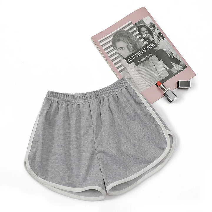 Women's Loose Fit Elastic Shorts, Quick Dry Summer Running & Fitness