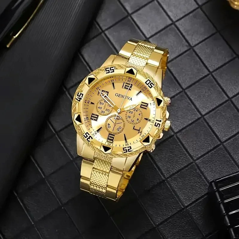 Elegant Geneva Chrona Timepiece-MODAUTLET