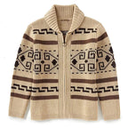 Men's Reversible Wool-Touch Knit Jacket