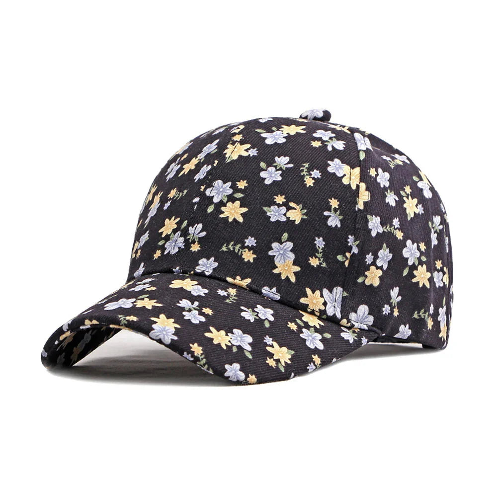 Floral Sun Hat-MODAUTLET
