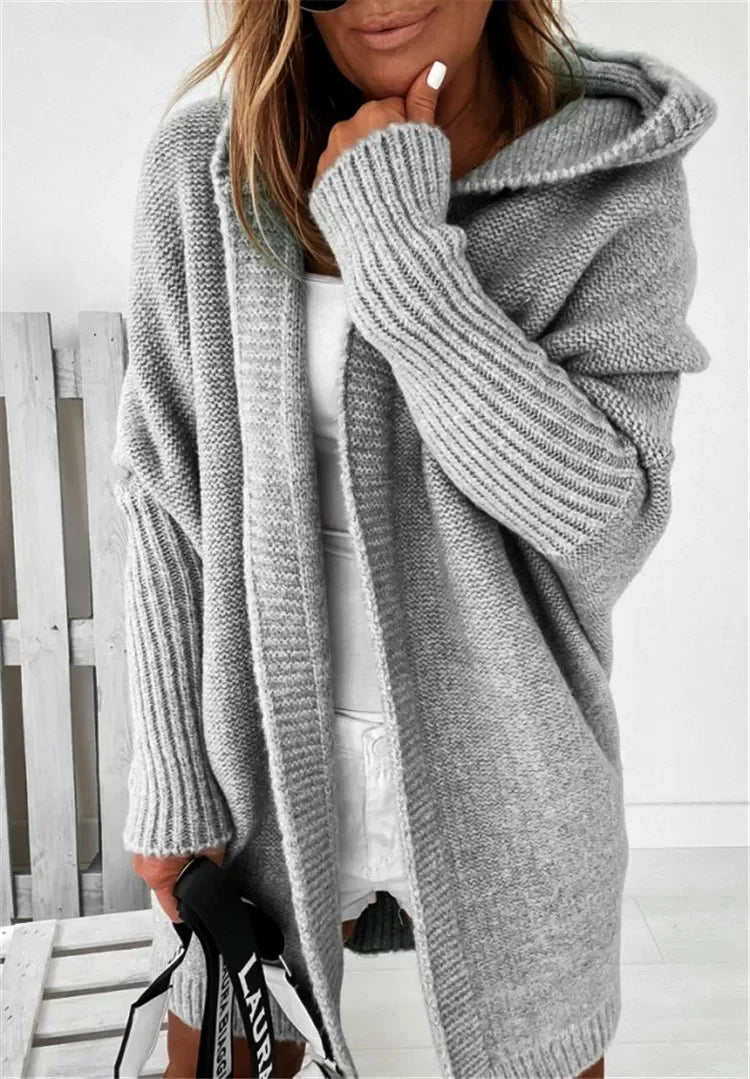 Women's Cozy Cardigan for Ultimate Comfort Grey1