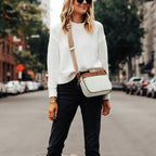 Women's Elegant Leather Shoulder Bag