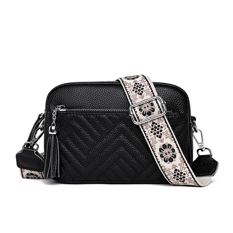 Women's Elegant Leather Shoulder Bag-MODAUTLET