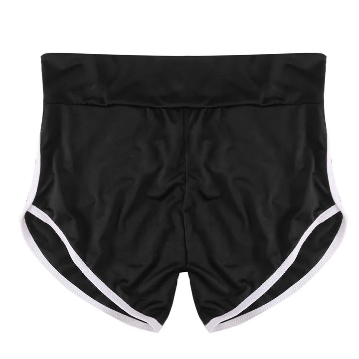 Women's Summer Fitness Shorts for Gym Yoga Casual Low Waist Stretchy