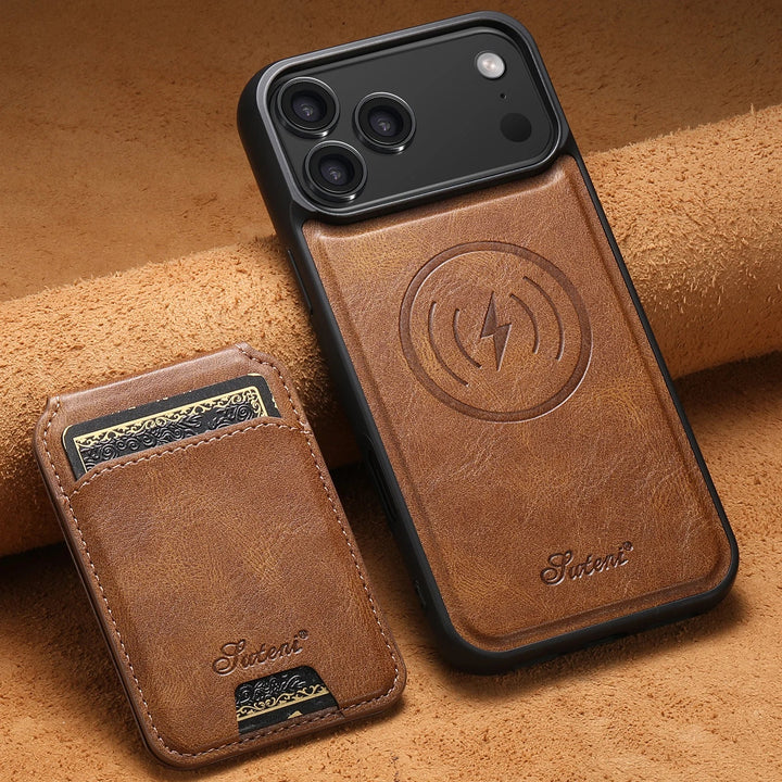 Premium Leather iPhone Case-MODAUTLET
