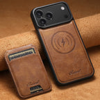 Premium Leather iPhone Case - Stylish Protection Brown