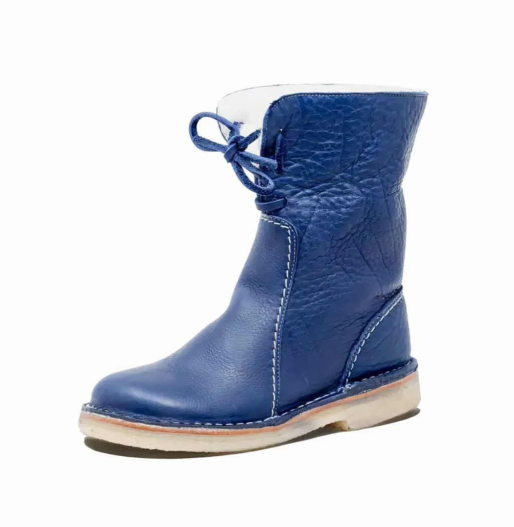 Women's Stylish & Warm Short Snow Boots Blue
