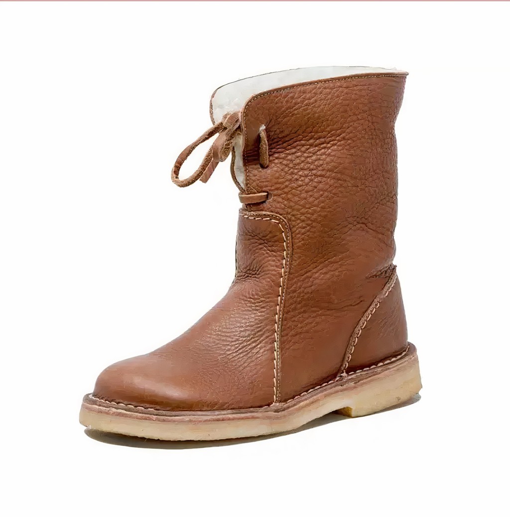 Women's Stylish & Warm Short Snow Boots Brown