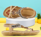 Women's Orthopedic Comfort+ Sandals - Stylish Supportive Footwear Bali Beige