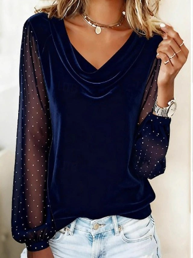 Women's Radiant Evening Blouse-MODAUTLET