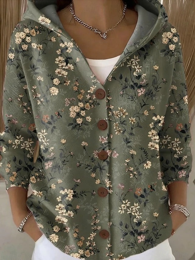 Cassidy | Cardigan artistico lungo e confortevole da donna