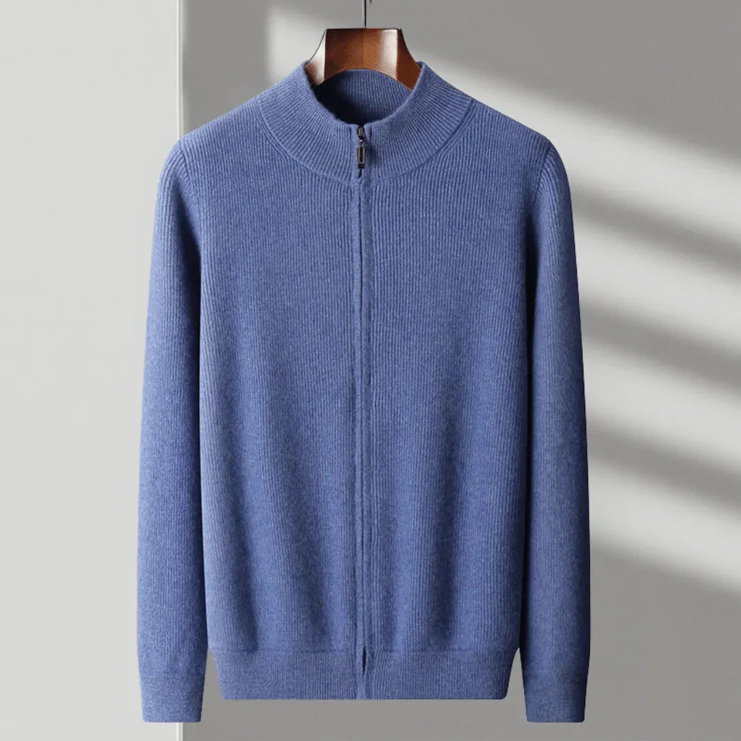 Merino Full-Zip Sweater for Men