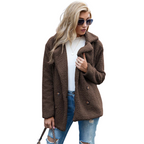 Cozy Fleece Jacket for Ultimate Comfort Brown