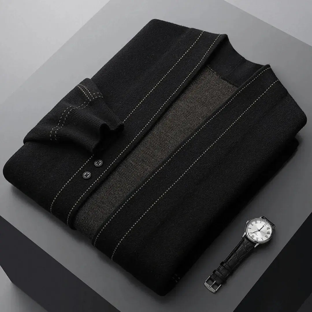 Virgin Wool Cardigan - Premium Quality Knitwear