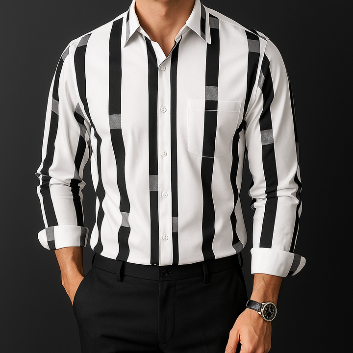 Men's Signature Button Down Shirt-MODAUTLET