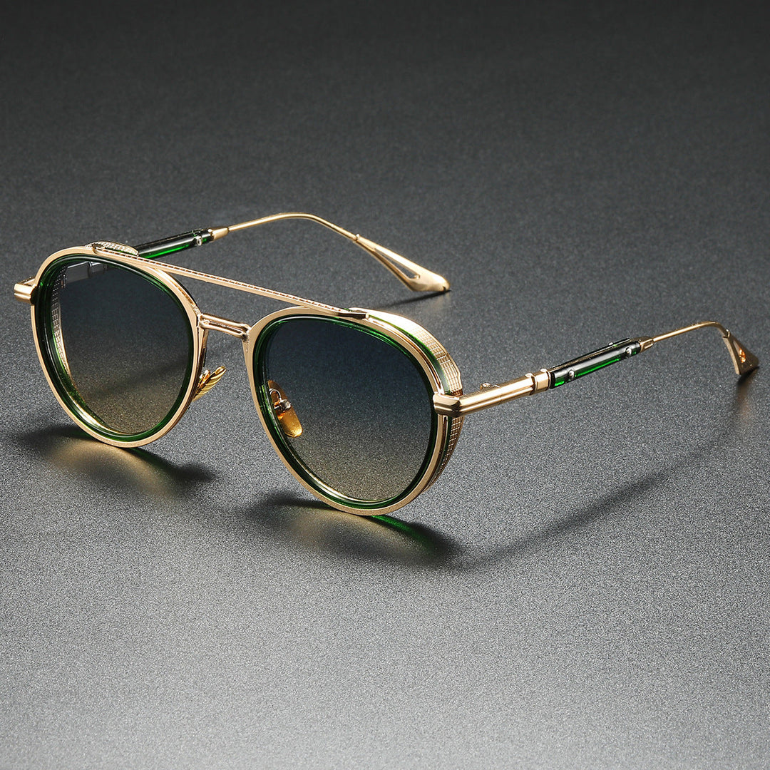 Stylish Aviator Sunglasses for Ultimate Sun Protection Green