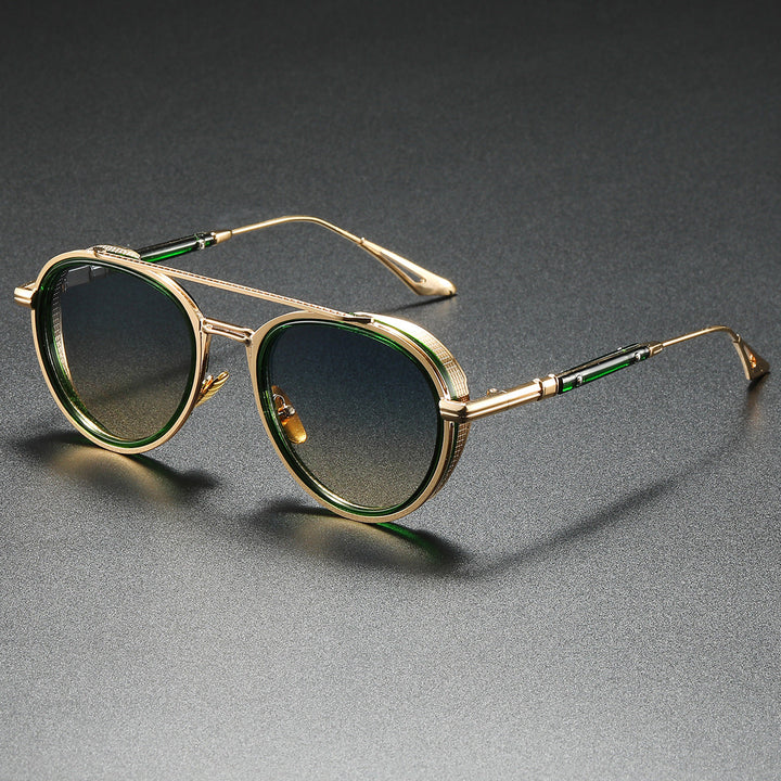 Stylish Aviator Sunglasses for Ultimate Sun Protection Green