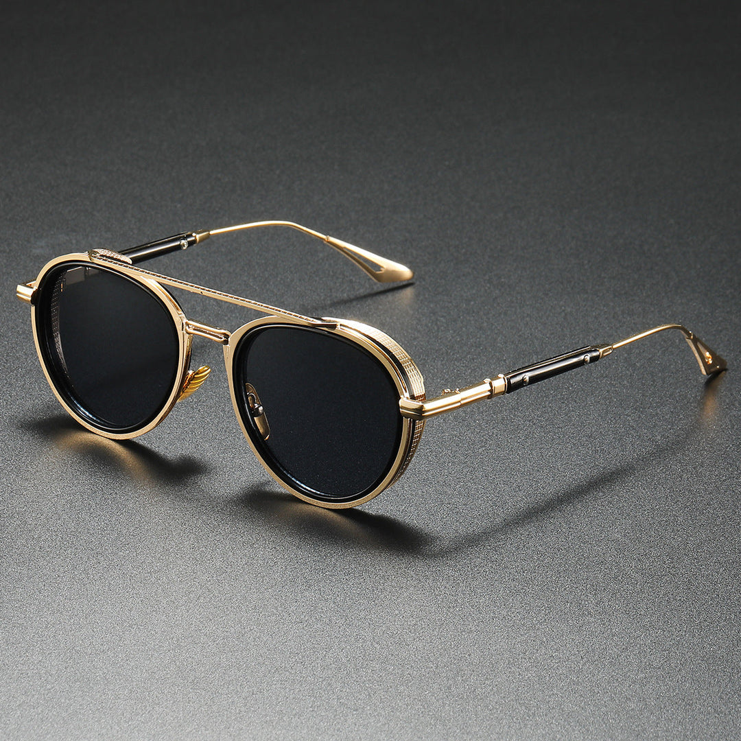 Stylish Aviator Sunglasses for Ultimate Sun Protection Black
