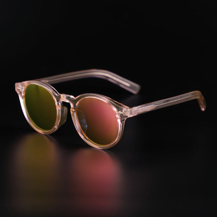 Stylish Cavanas Sunglasses Clear Pink