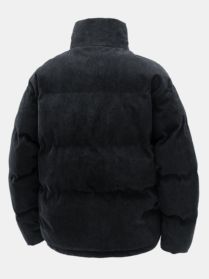 Stylish Corduroy Puffer Jacket